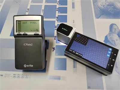 เดนซิโตมิเตอร์สำหรับการตรวจสอบจุดเพลต CTP 16GB