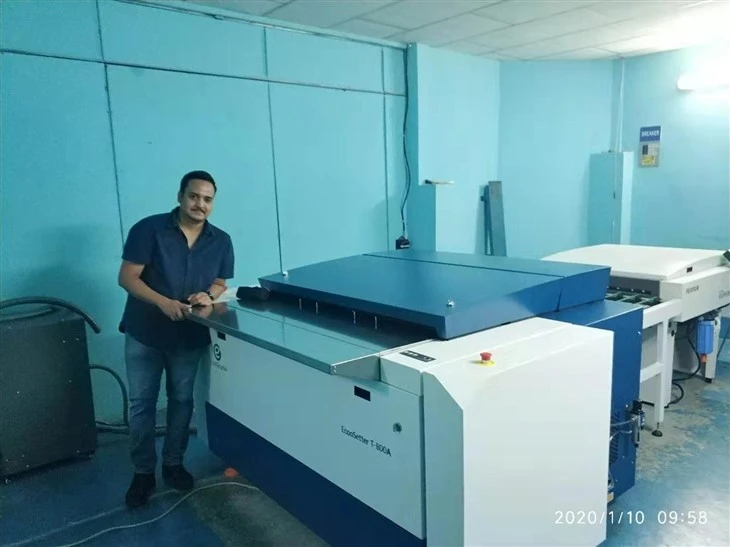 EcooSetter CTP Printing Plate Machine For Book Printing factory