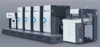 เครื่องกดออฟเซต B1 หลายสีพร้อมระบบ Spot UV